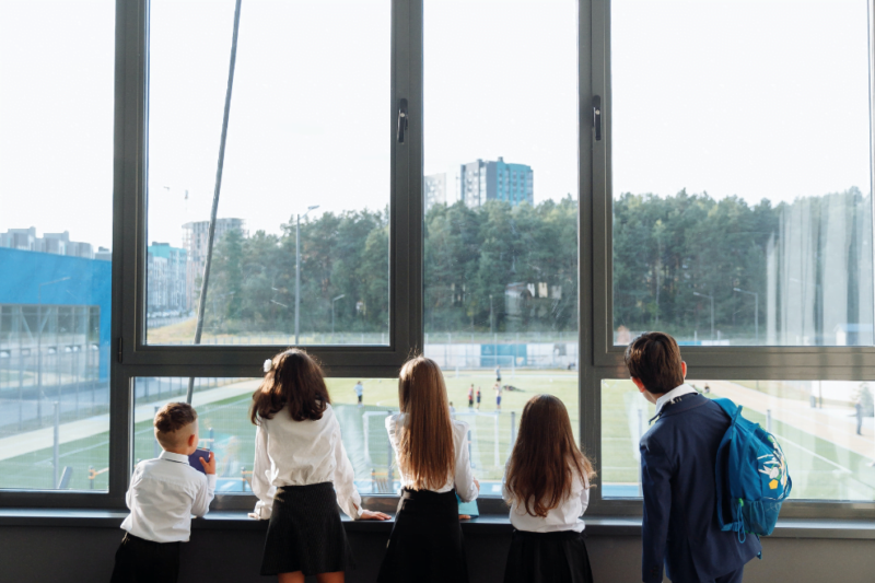 critical aspects of glazing in schools is safety